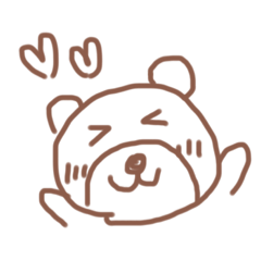 へたくそな落書きスタンプ