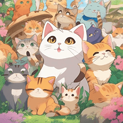 ねこ好きによるねこスタンプ？