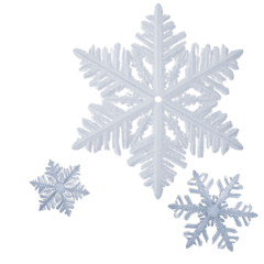 雪の結晶　素材