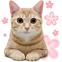 Miss Orange Cat is here