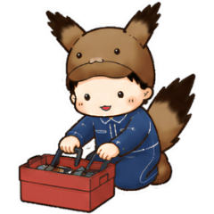 ちびっ子整備士りす太　2