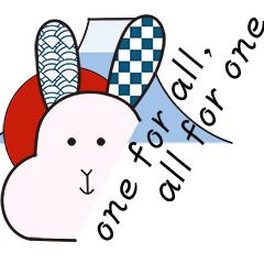 もちもち うさうさ ラグビーをする！！