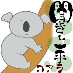 聞き上手なコアラ