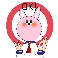 かわいい動物女子。