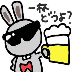 グラサンうさぎ