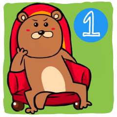 クマっぽい生き物「ぽてクマ」vol.1