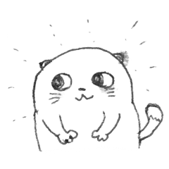 姉の落書きスタンプ