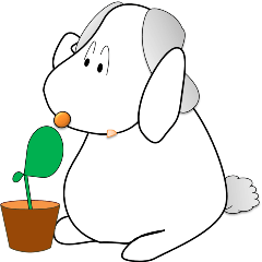 垂れ耳犬のジャスティンくん-２