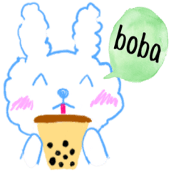 ふわうさ　スタンプ版