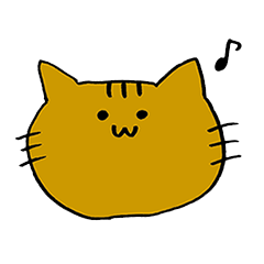 ふっくらにゃんこスタンプ