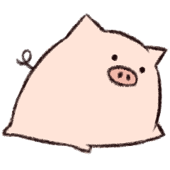 そこにいるぶた