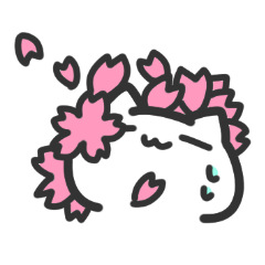 オタクねこ。さくらの季節がだいすきver.