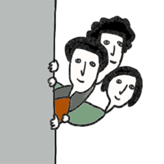 うごくよ！アカハネスタンプ。