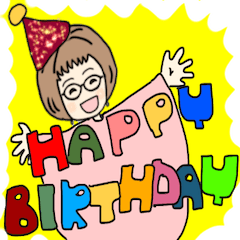 毎日使えるばあばスタンプ　その２