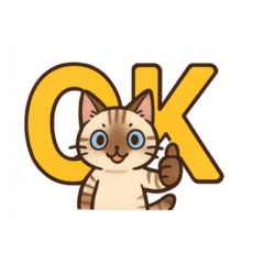 Cute Cat Daily Life Stickers