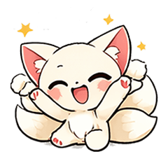 Nine-Tailed Fox Daily Stickers