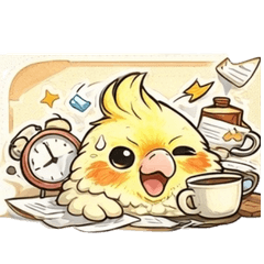 Guoguo's daily work life