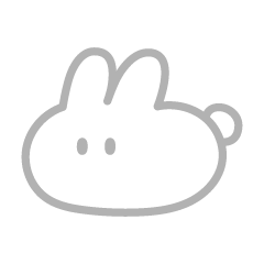 うさぎのすたんぷです