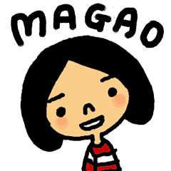 マガオちゃんと犬