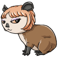お嬢カピバラのトモチ