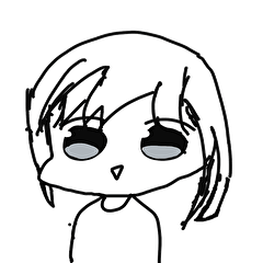 髪が透けてるショートヘアしぐちゃん