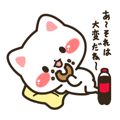 とりあえず心配してくれるネコ