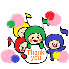 ライブに行きたい音符ちゃんスタンプ