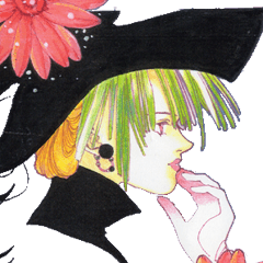 Lady M チェック柄×パープル