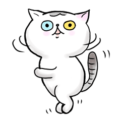 うちのねこ・ふくとグリ【日常スタンプ】