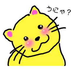 手描きのかわいい猫ちゃん