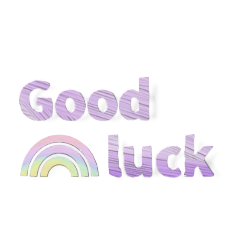 シンプルでかわいい英語のスタンプ