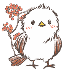 小鳥のぴーすけスタンプ