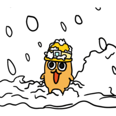 はへもぐら　冬の豪雪