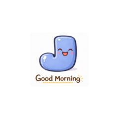 Alphabet Good Morning Stickers