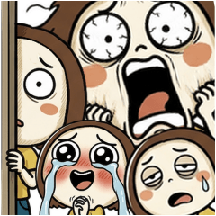 らんちゃんリアクションでかっ⑥