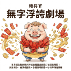 豚の宝：文字なし！爆笑リアクション
