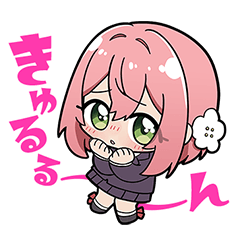 TVアニメ「100カノ」ミニキャラスタンプ１