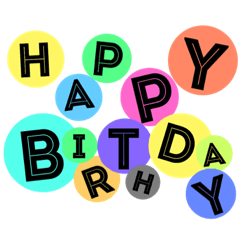 たんじょうびおめでとー