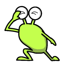 異星人のオーバーアクション