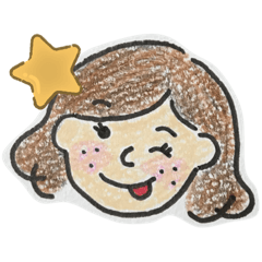 自分の顔スタンプ(日常)