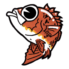 ライトソルト（根魚・アジ）スタンプ