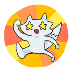 オオカミとわちゃわちゃ