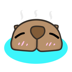 カピバラとアルパカ