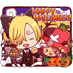 ONE PIECE☆秋スタンプ