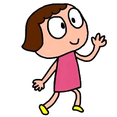 手描きイラスト女の子ver