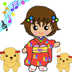 たえちゃんと動く仲間 日常