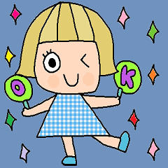 かわいい日常会話ビックスタンプ27