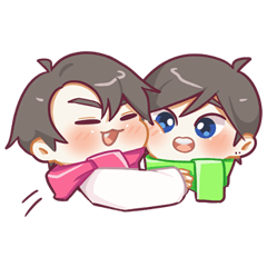 ピンクくん＆グリーンくん