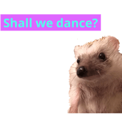 ハリネズミ一言スタンプ2