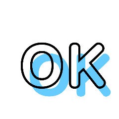 二重文字スタンプ　ver.1